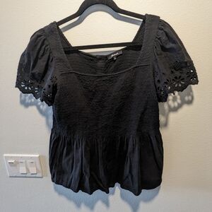 Madewell Kate Black Top